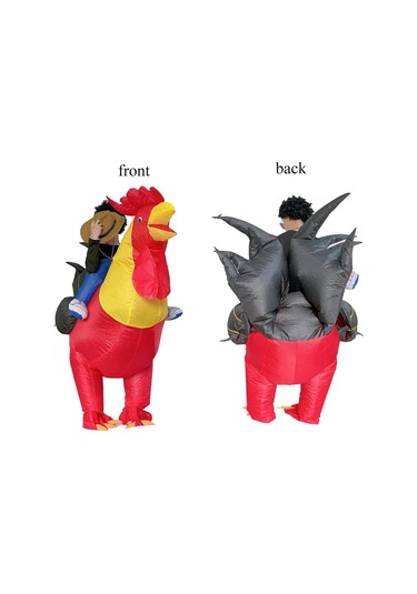 Şişme Horoz Kostüm, Şişme Süslü Elbise Ve Cadılar Bayramı