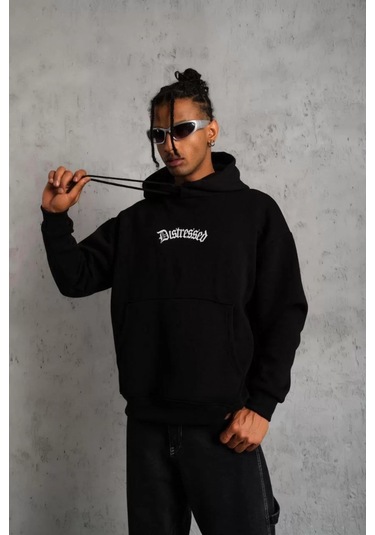 Unisex 2ip Şardonlu He Love Baskılı Sax Oversize Sweatshirt Saxhelove12