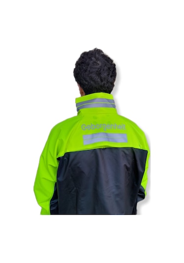 Geborgenheit Cepli Motorcu Motosiklet Yağmurluk Yeşil