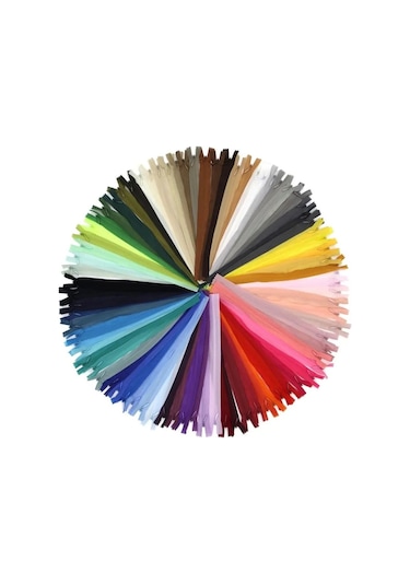 10lu Gizli Pantolon- Etek Fermuarı 16-20 Cm