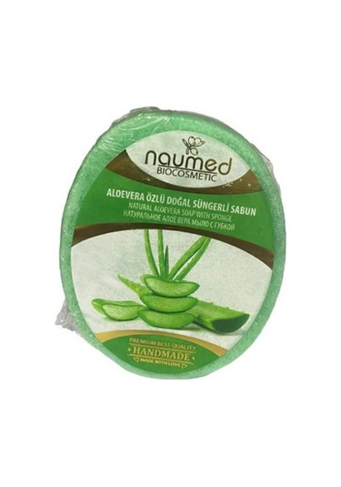 Aloevera Özlü Batık Ve Çilek Bacak Onarımına Yardımcı Doğal Süngerli Sabun 130gr Aloe Vera