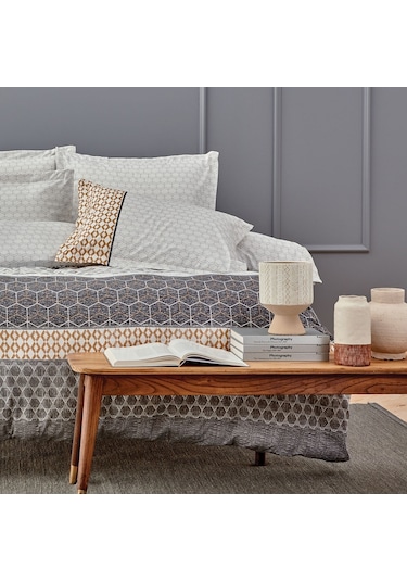 Yataş Bedding Taren Ranforce Tek Kişilik Nevresim Takımı - Gri