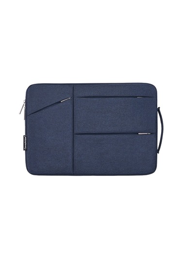 14 İnç Dizüstü Bilgisayar Çantası Yumuşak Astarlı Fermuarlı Koruyucu Kılıf Dizüstü Bilgisayar Çantası Taşınabilir Çanta Black