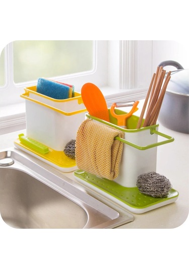 Lavabo, Gereç Tutucu, Süzgeç, Saklama Rafı, Süngerlik, Süzgeçli Lavabo Kutusu, Mutfak Aksesuarları Diğer