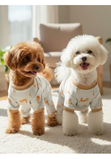 Bejjy Pamuklu Köpek Tulum Pijama