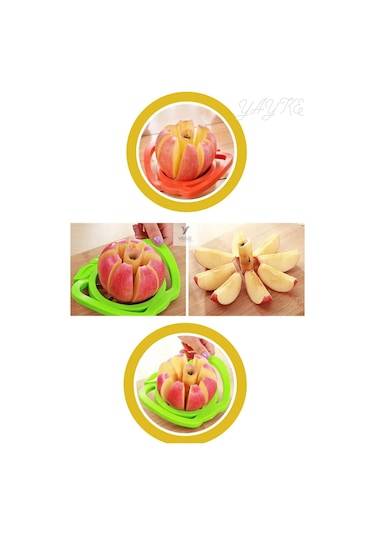 Yayke Pratik Elma,armut,portakal,limon Dilimleme,doğrama Aparatı Karışık