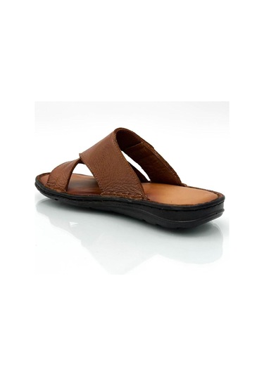 Hakiki Gerçek Deri Erkek Terlik Hafif Terlik Deri G Şır Taba G Şır Taba