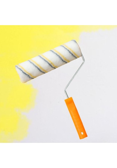 Suntek Boya Rulosu Boyama Duvarlar Tavanlar Ev Sarı-polyester