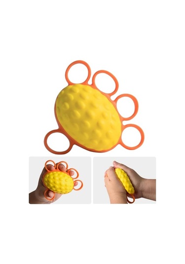 Beş Parmağıyla Yaşlılar Için Kavrama Egzersizi Kuvveti Eğitim Ekipmanı Ths9zo Sarı
