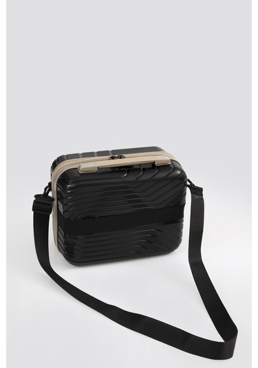 Ççs 5240 Makyaj Çantası Siyah-camel