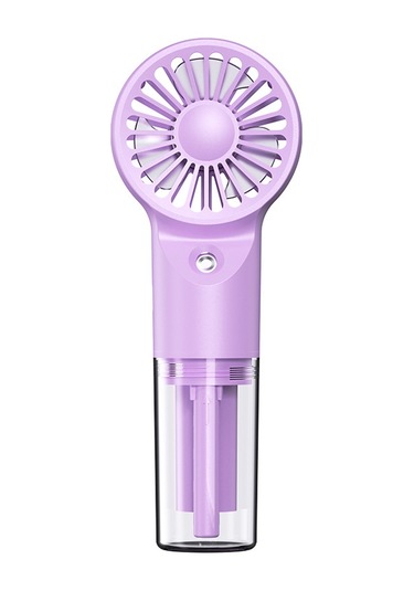 Sprey Fanı Su Yenileme Aleti Öğrenci Mini El Tipi Fan - Bej