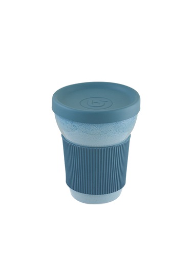 Bonna Experience Sky Softline Silikon Kapaklı Porselen 350cc Mug