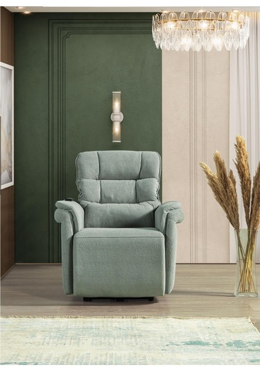 Oscar Tekli Berjer Rehome Oscar Tv Koltuğu 85x92x100 Cm Krem