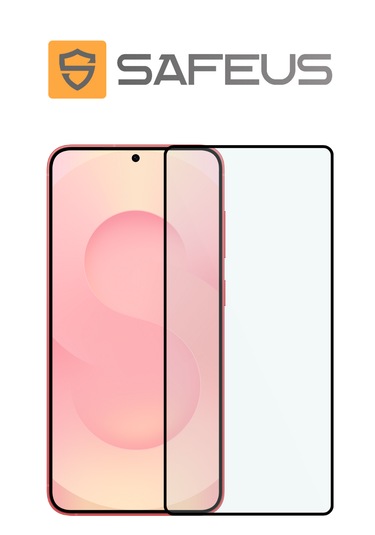 Safeus Tam Kaplayan Parmak İzi Bırakmayan Safir Ekran Koruyucu Cam , Samsung S25 Plus İle Uyumlu