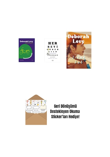 Yaşamanın Bedeli + Her Şeyi Gören Adam + Sıcak Süt + Okuma Sticker'ları