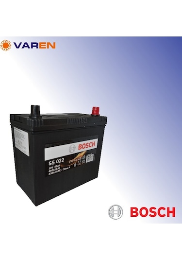 Bosch Akü 12V 55Ah Amper 460A S5 022 (En) Honda Aküsü / 515469870
