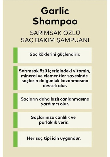 Maia Mc Sarımsak Özlü Saç Bakım Şampuanı 2 x 400 ML