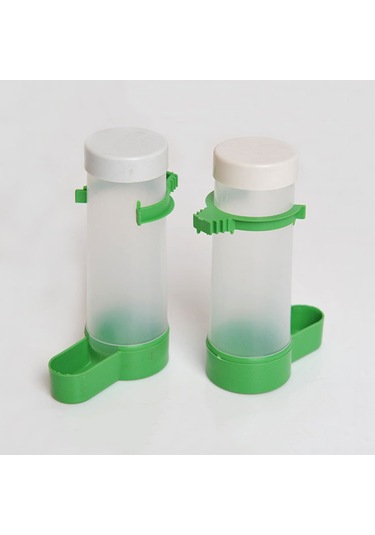 Shineyee Kuş Yemliği Plastik Yemlik Otomatik Besleme Üstü Artı Kullanışlı Kuş Kafesi Kuş Yuvası Papağan Malzemeleri Yemlik-29