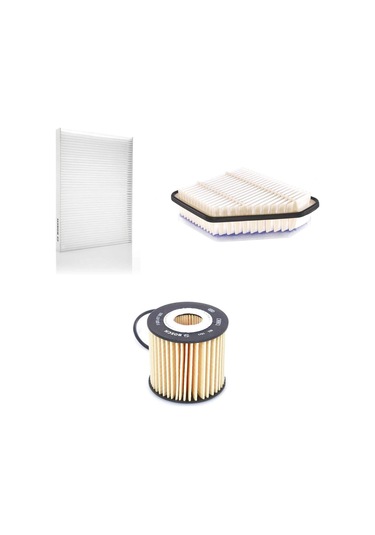 Toyota Corolla 3'lü Filtre Bakım Seti 1.4 D4d 2009-2016 Bosch