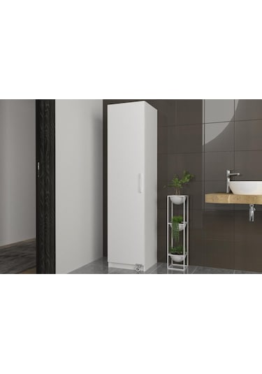 Dekorister Odeon 1 Kapaklı Çok Amaçlı Mutfak Kiler Banyo Dolabı B