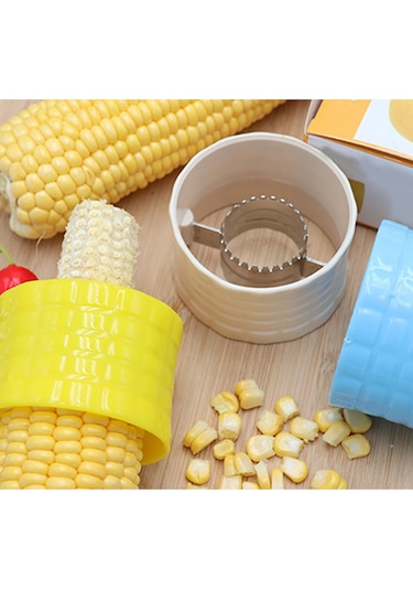 Dofolink Ev Kullanıma 304 Paslanmaz Çelik Mısır Soyucu - El İle Mısır Tanesi Ayırıcı, Hızlı Ve Temiz İşlem, Kompakt Mutfak Aleti