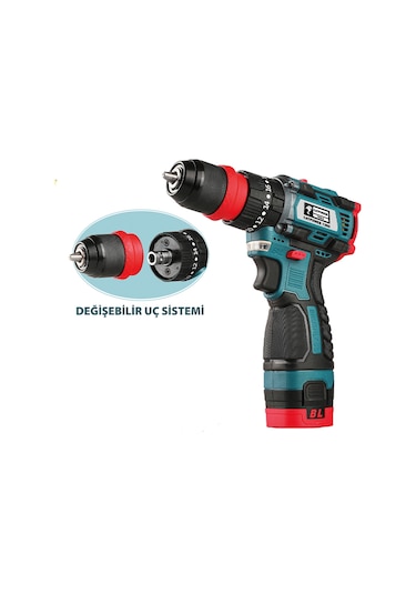 Catpower 1360 16 V Li-İon 2.0 AH Kömürsüz Akülü Vidalama