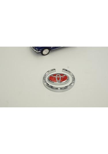 Toyota Uyumlu Buğday Kulakları Krom Metal 3M 3D Logo Oem