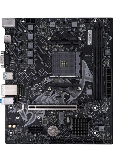 Colorful Battle-AX B450M-K M.2 V14 AMD B450 4000 MHz (OC) DDR4 Soket AM4 mATX Anakart