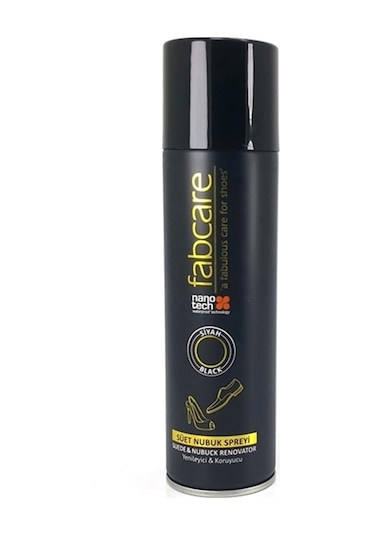 Fabcare Süet ve Nubuk Koruyucu Sprey 250 ML - Siyah