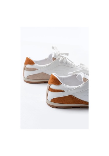 Rs-02 Taba Garni İnce Taban Günlük Spor Ayakkabı Taba