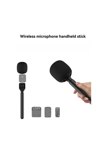 Singree Kablosuz Mikrofon İçin Evrensel Tutma Kolu - 1/4" Vida Delikli Ve Rüzgarlık