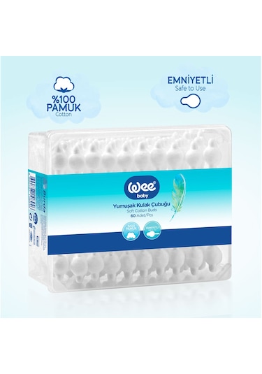 Wee Baby Emniyetli Kulak Çubuğu 60'lı