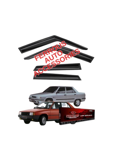 Renault R9 Broadway Ferrous Cam Rüzgarlığı 4lü