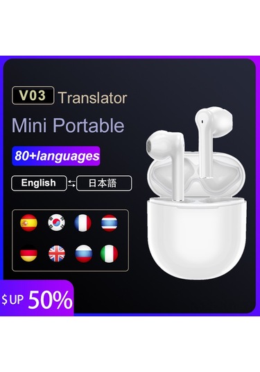 Youmex Kablosuz İç Kulaklık, Su Geçirmez, Gürültü Engelleme, Aı Asistan Desteği Beyaz , Jerry 6956 Çip, 10mm Titan Film Hoparlör