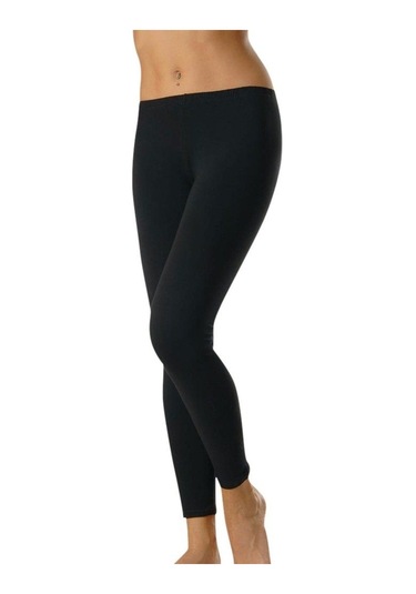 Anıt Uzun Büyük Beden Tayt 3325 Siyah