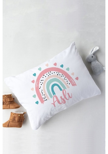 Lilabio %100 Organik Isme Özel Isimli 10lu Hastane Çıkışı Gökkuşağı Ekru