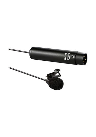 Boya BY-M4C Tek Yönlü XLR Yaka Mikrofonu