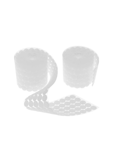 Pazly Kendinden Yapışkanlı Velcro Disk, Güçlü Yuvarlak Para Kancaları, 10/15/20mm, 1000 Çift Paket