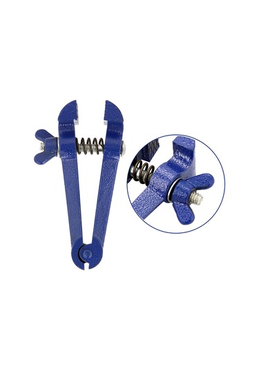 Gajeena Kompakt El Tipi Vise 50mm - Hafif İş Parçalarını Sıkma Aracı, Yüksek Sıcaklık Sönümleme İşlemli, Dayanıklı Ve Taşınabilir