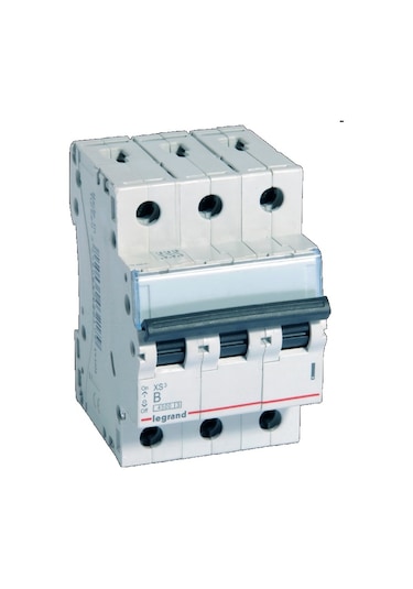 Legrand Xs³ Serisi Otomatik Sigorta 4.5Ka 63A 3Kutup  B Tipi - 403223