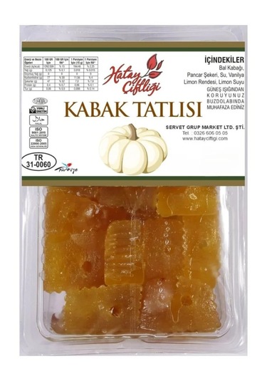 Kıtır Kabak Tatlısı 500gr