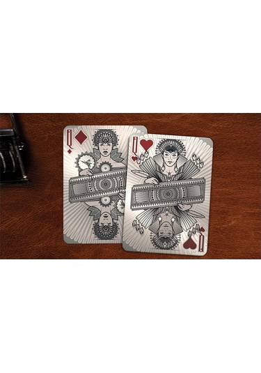 Kings Wild Project Verum Videre 2023 Silver Premium Oyun Kağıdı Limited Edition Koleksiyonluk İskambil Kartları