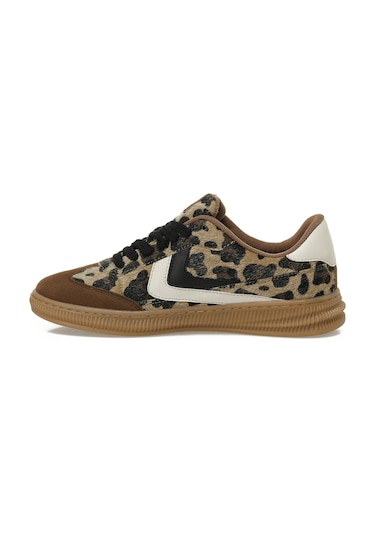 Butigo 25k-2070 5pr Leopar Kadın Sneaker 000000000102042859 Kahverengi