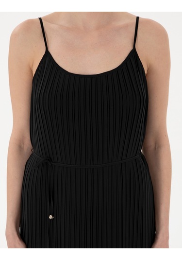 Pierre Cardin Kadın Siyah Elbise Dokuma 50301053-vr046 Siyah