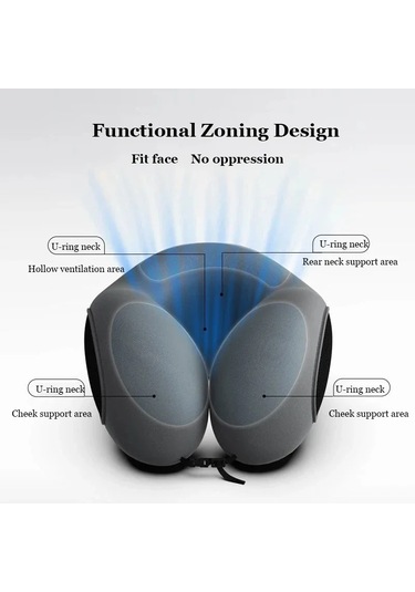 Çok Fonksiyonlu U-şekilli Sünger Çekirdek Boyun Yastık Yavaş