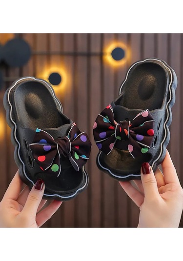 Jesıdo Çocuklar İçin Plajda Giyilen Lastik Terlikler 214292029 Siyah