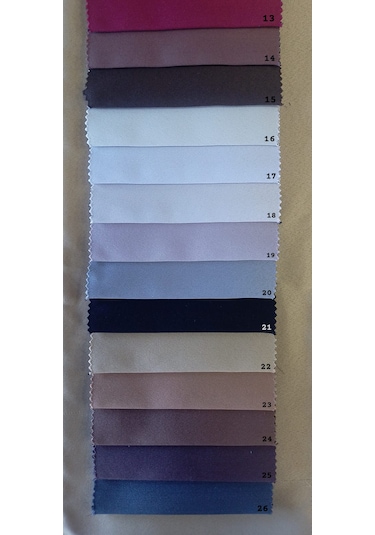 As Perde  Saten Blackout Karartma Fon Perde Çok Renkli