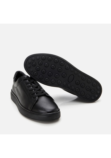 Hotiç Hakiki Deri Siyah Erkek Günlük Ayakkabı 02ayh305770a100 Siyah-black Siyah