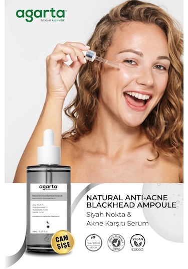 Agarta Siyah Nokta ve Akne Karşıtı Serum 50 ML