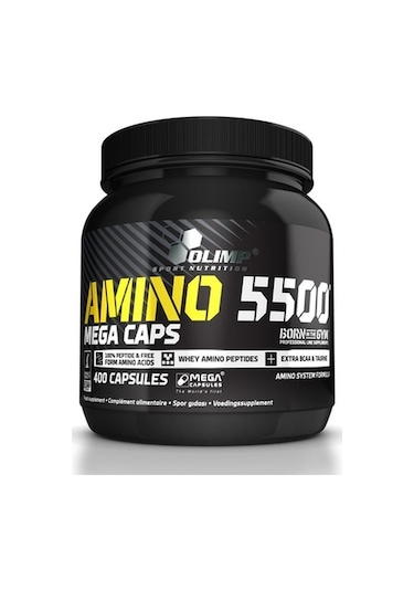 Olimp Amino 5500 400 Kapsül Aminoasit + Hediye